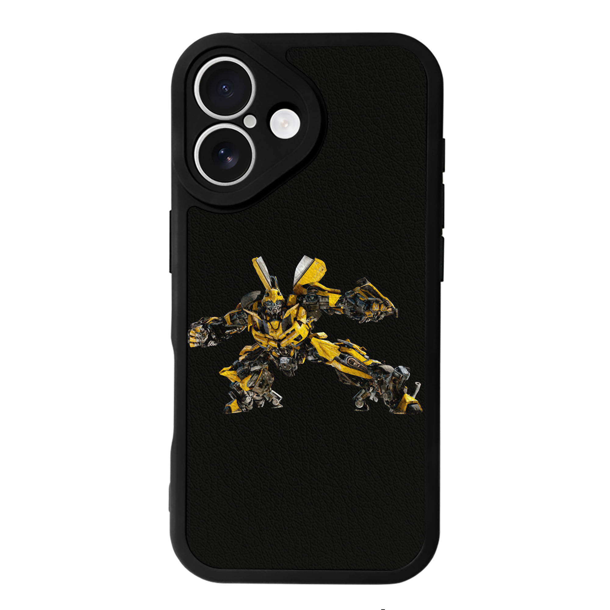（画像用） Transformers トランスフォーマー 【iPhone 16シリーズ対応】シリコンスマホケース（レザー調） 材質：シリコン